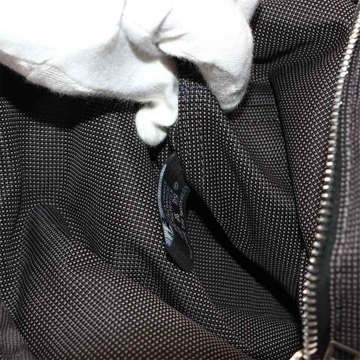 Her Line Ad PM Backpack Canvas Gray Purse