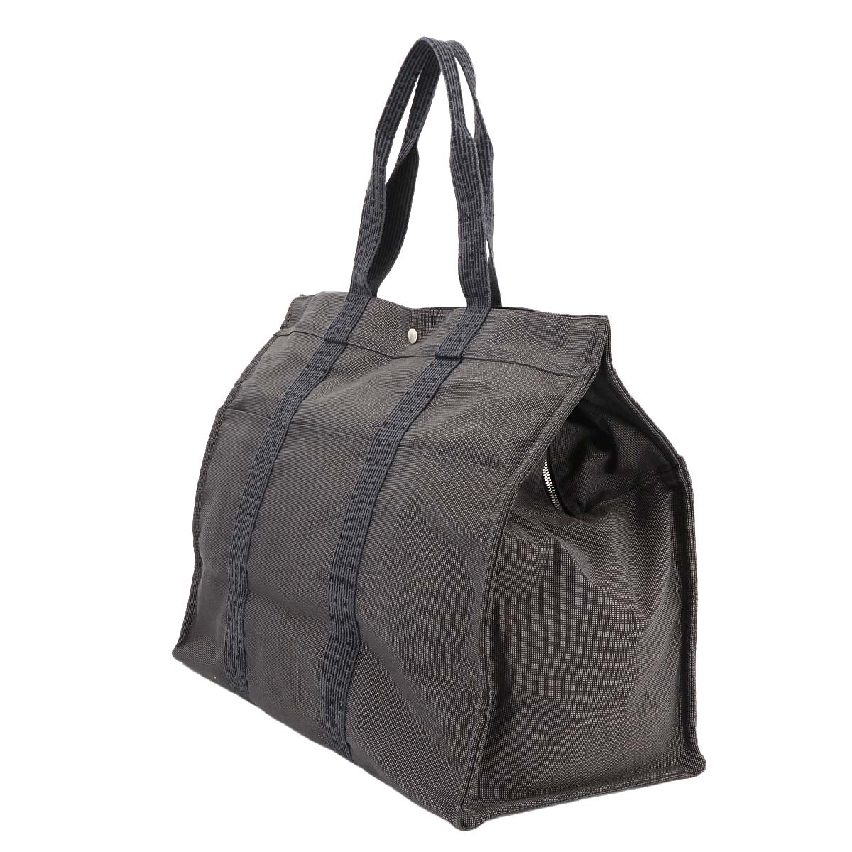 Herline Tote TGM Bag Canvas Gray Purse