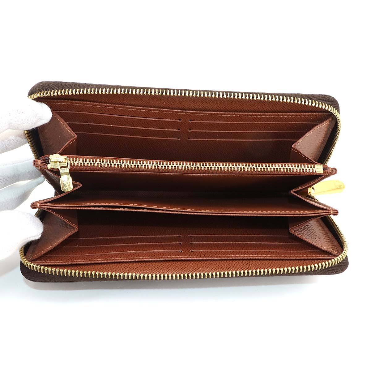 Monogram Zippy Wallet Brown M42616 Purse