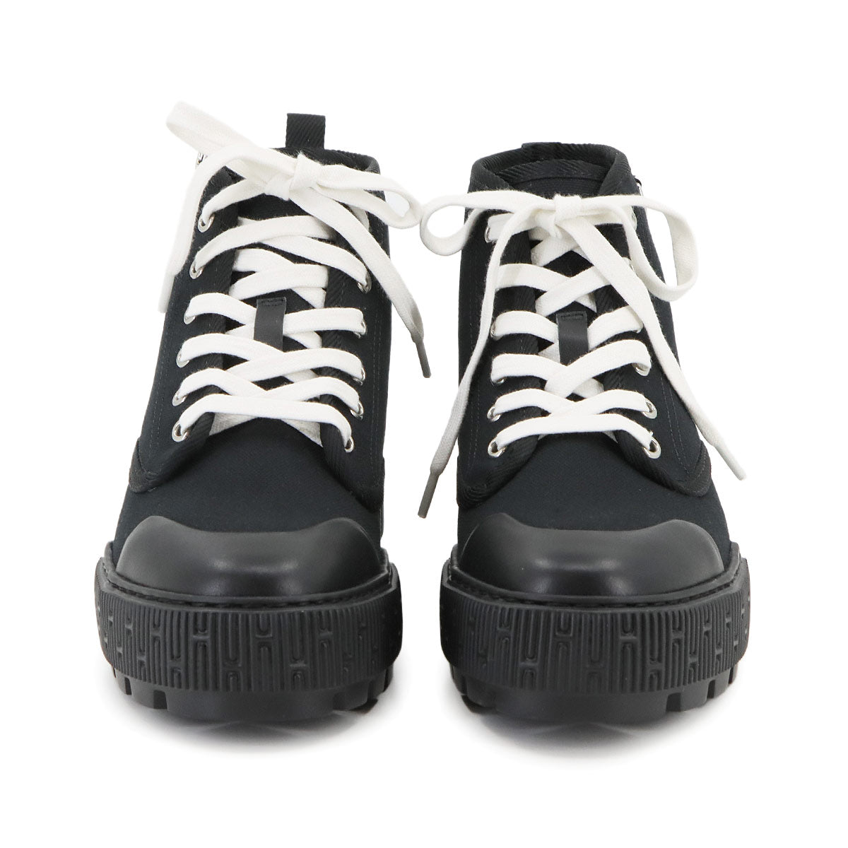 Itineraire Hi cut Sneakers Canvas Black 38 Women's