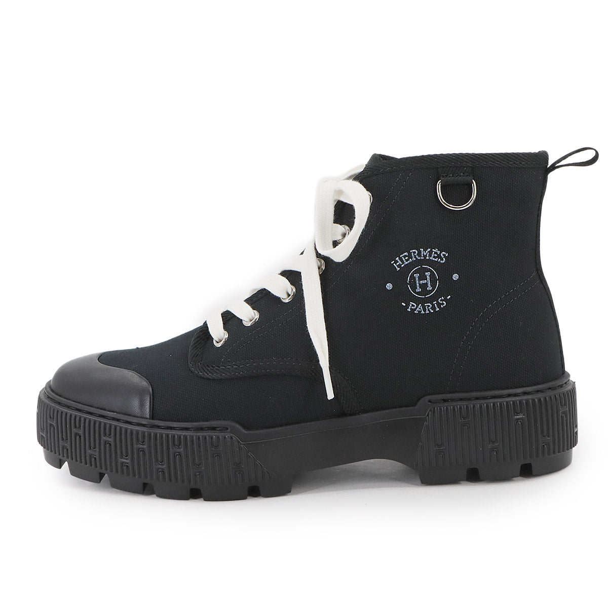 Itineraire Hi cut Sneakers Canvas Black 38 Women's