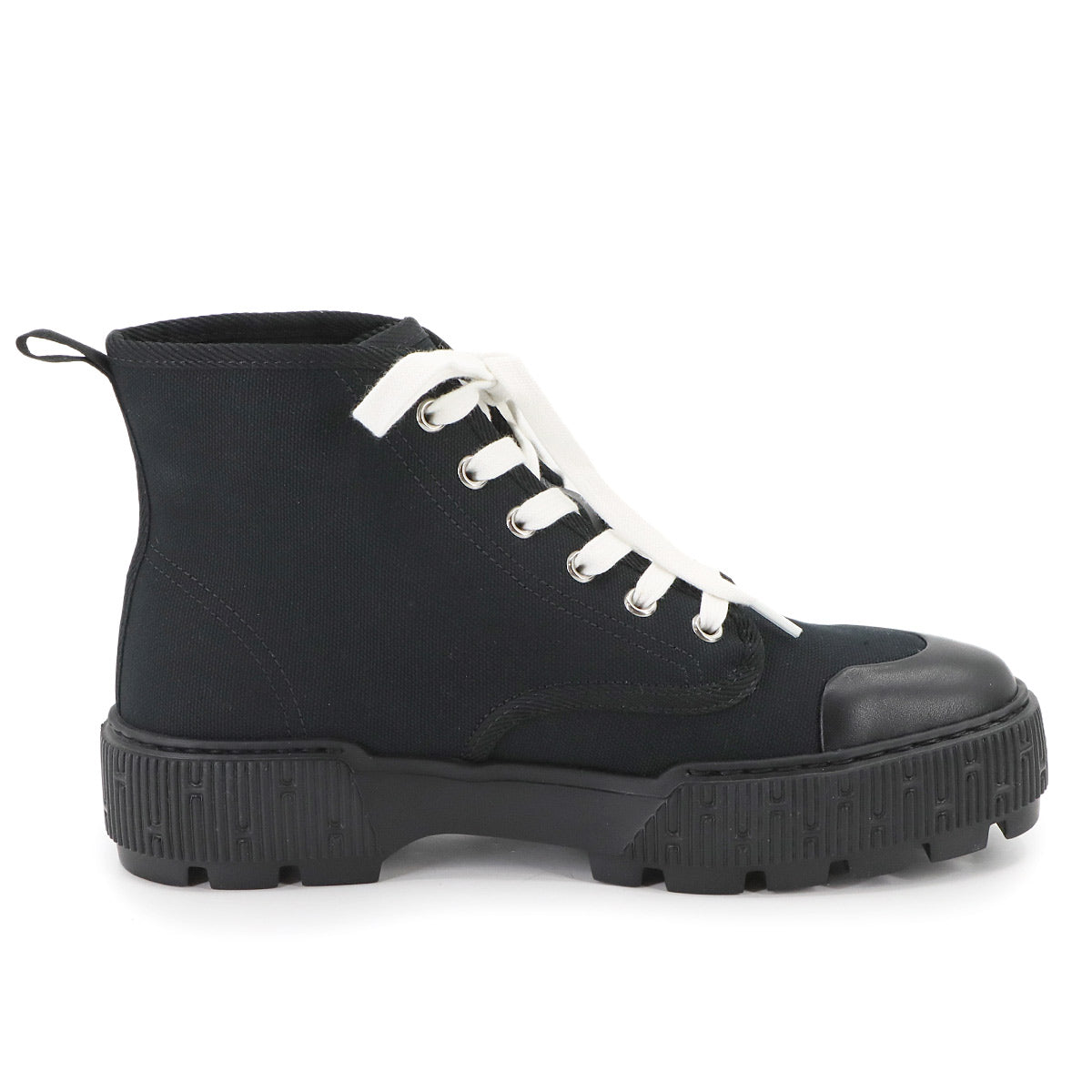 Itineraire Hi cut Sneakers Canvas Black 38 Women's