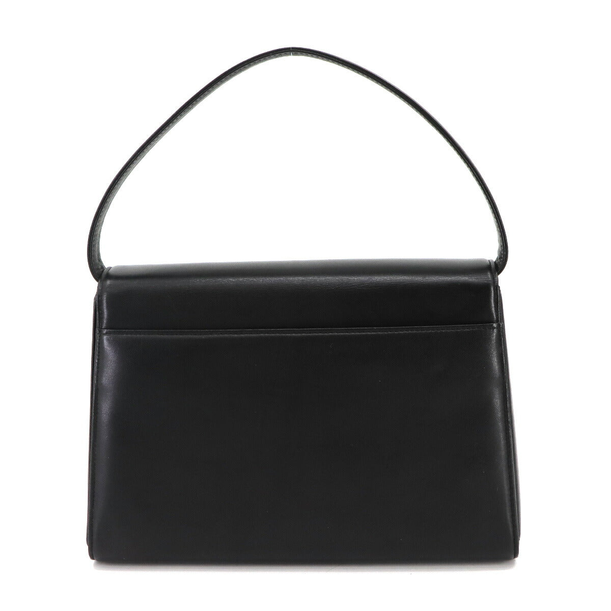 Hand Bag Leather Black Purse