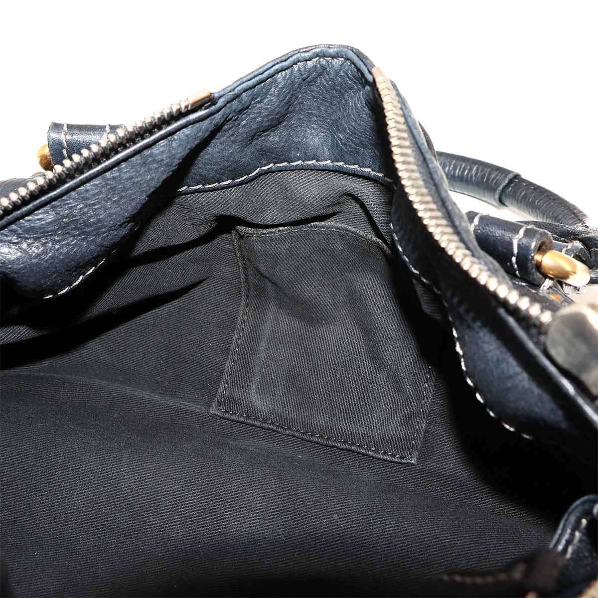 Paddington Hand Bag Leather Black Purse
