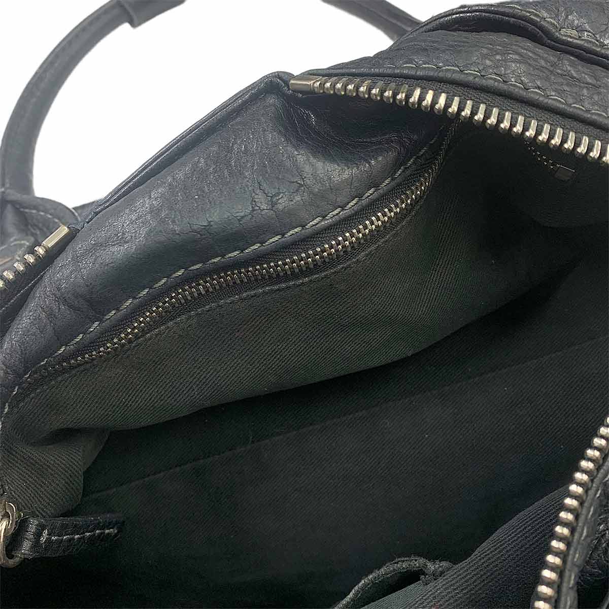 Paddington Hand Bag Leather Black Purse