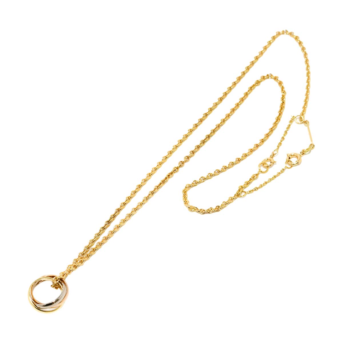 Trinity Necklace 18K YG WG PG 750