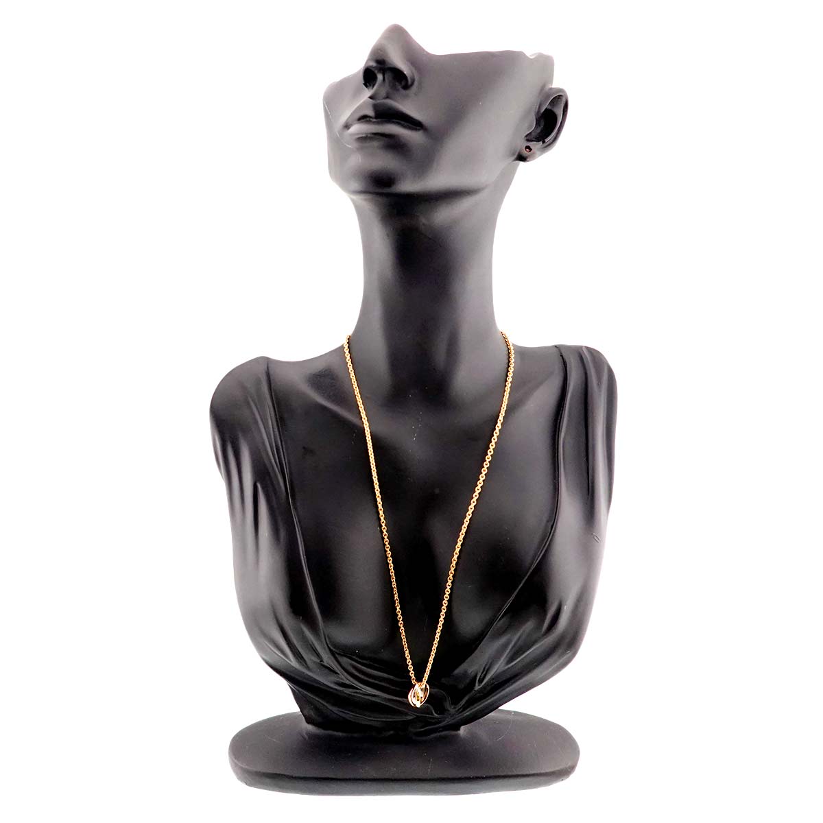 Trinity Necklace 18K YG WG PG 750