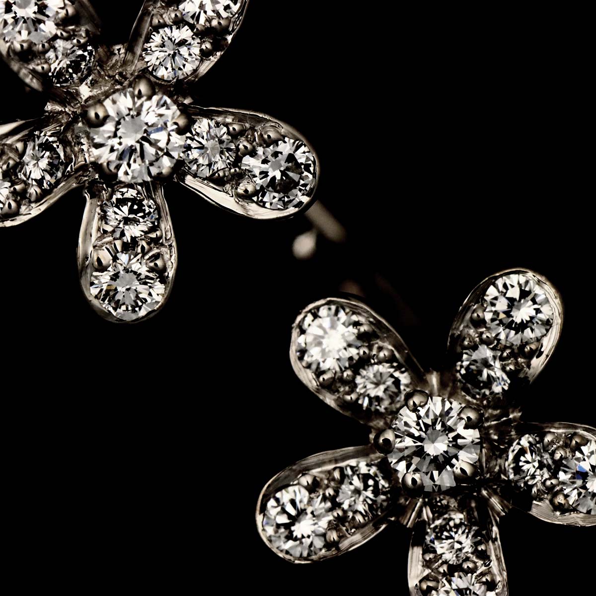 Socrates Diamond Ring 18K WG 750 size54 6.75(US)