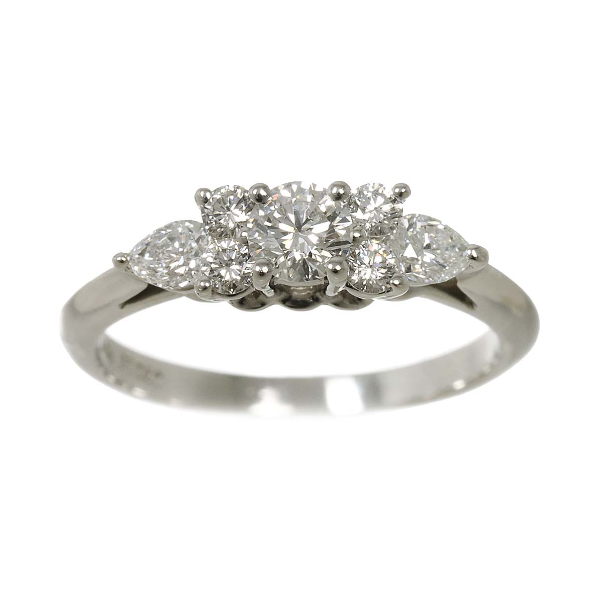 Diamond Ring Platinum size5.25(US)
