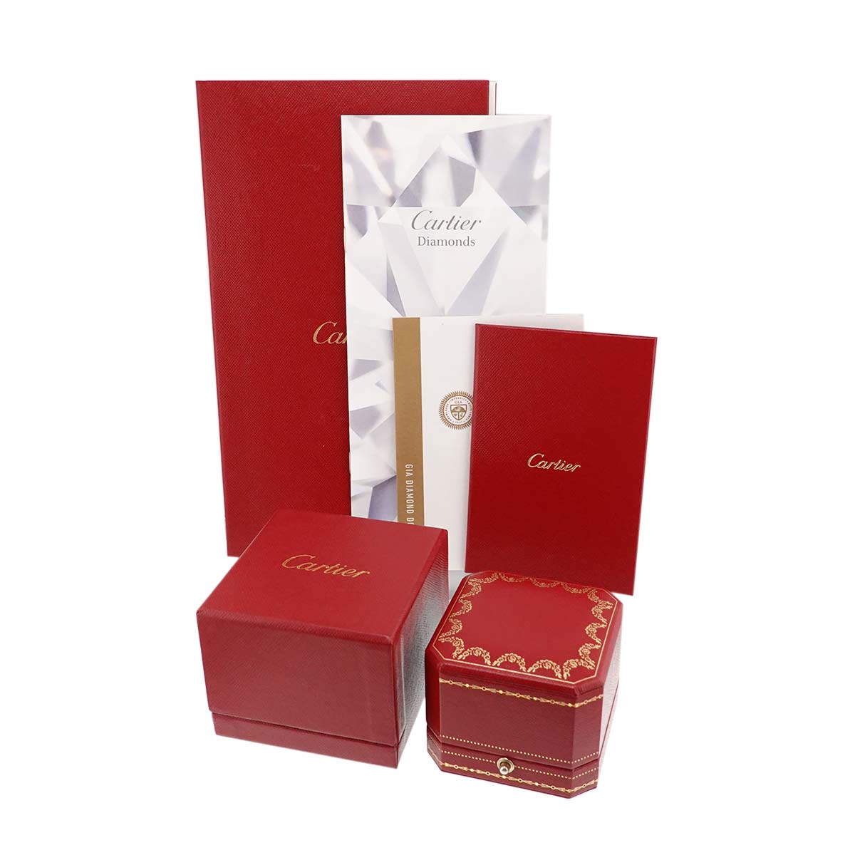 Diamond 0.40ct H/VVS2/EX Ring Pt Size48 4.5(US)