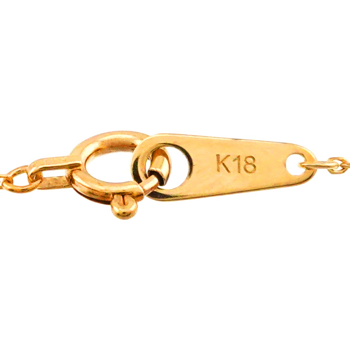 Mother of Pearl MOP Necklace 18K YG