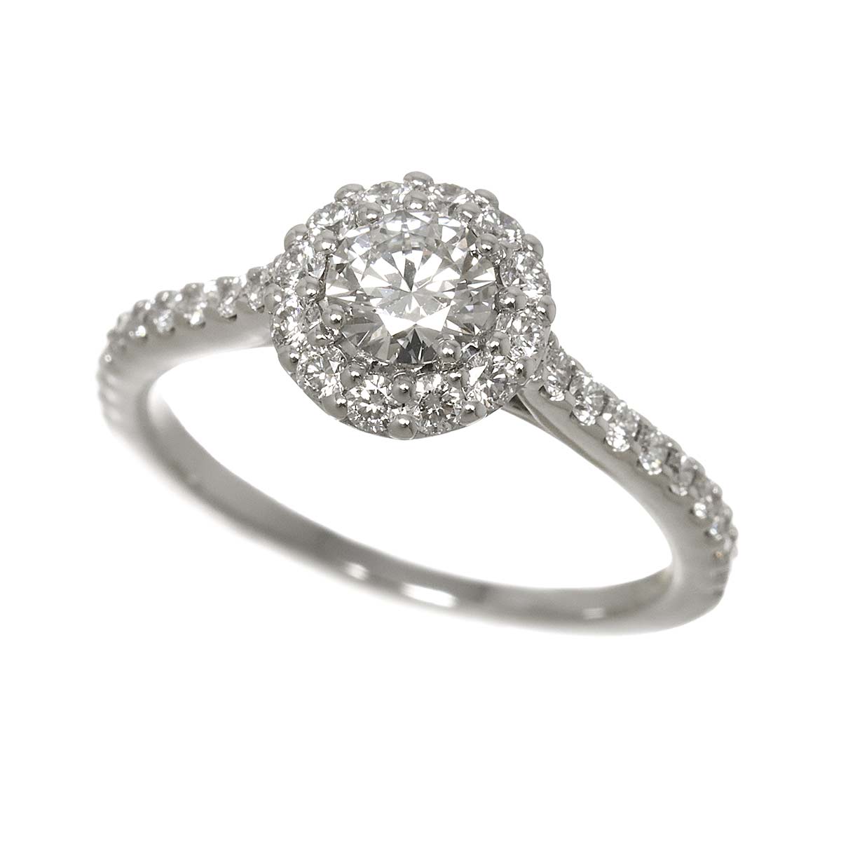 Icon Diamond 0.40ct F/VVS2/3EX Ring 18K WG 750 5.25-5.5(US)