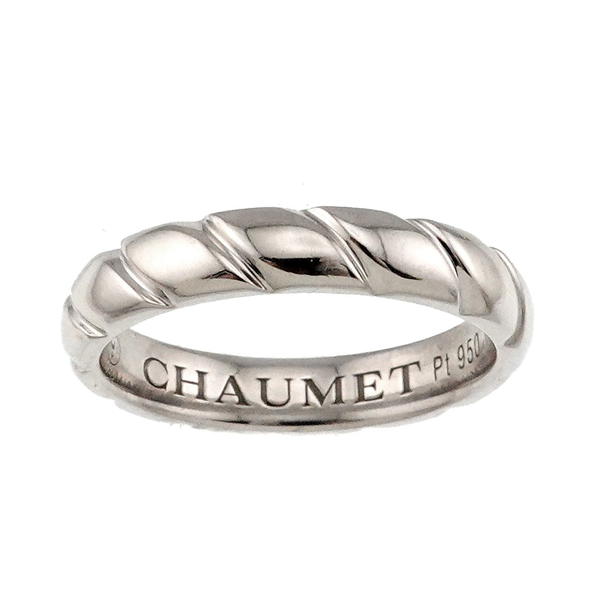 CHAUMET Torsade Ring Platinum size5.5-5.75(US)