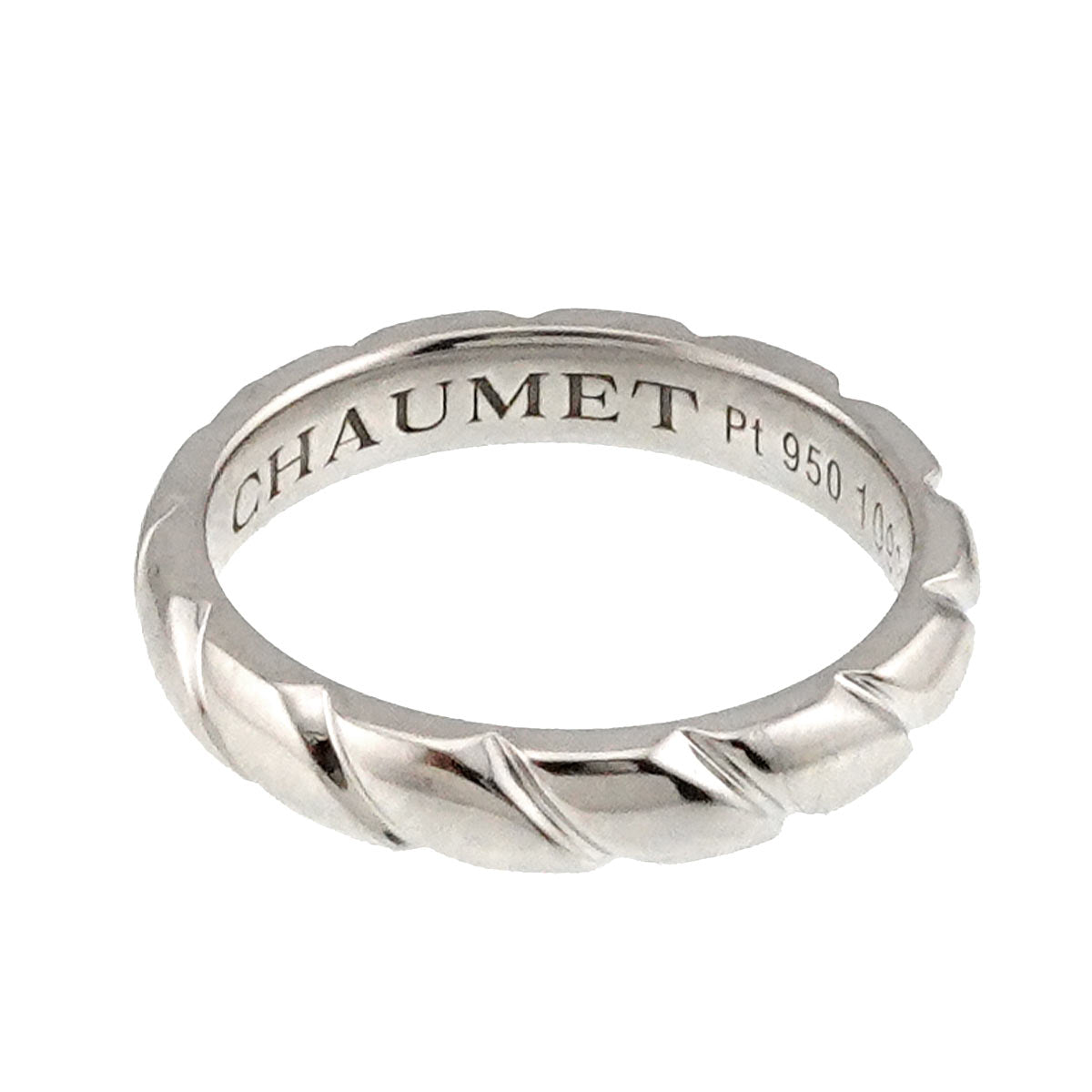CHAUMET Torsade Ring Platinum size5.5-5.75(US)