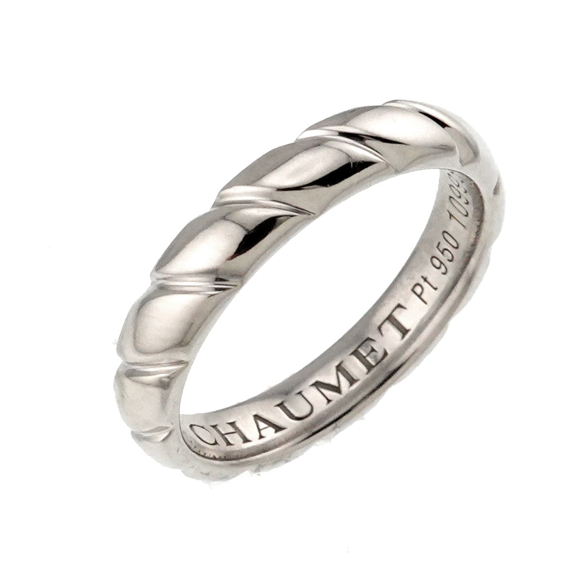 CHAUMET Torsade Ring Platinum size5.5-5.75(US)