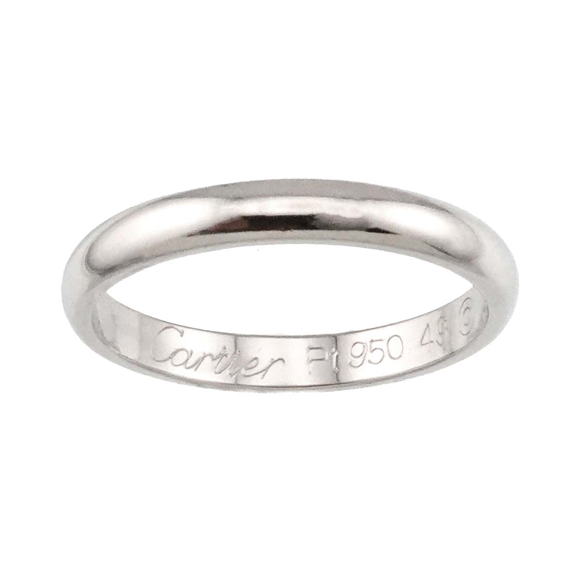 Classic Ring Platinum Size49 4.75-5(US)