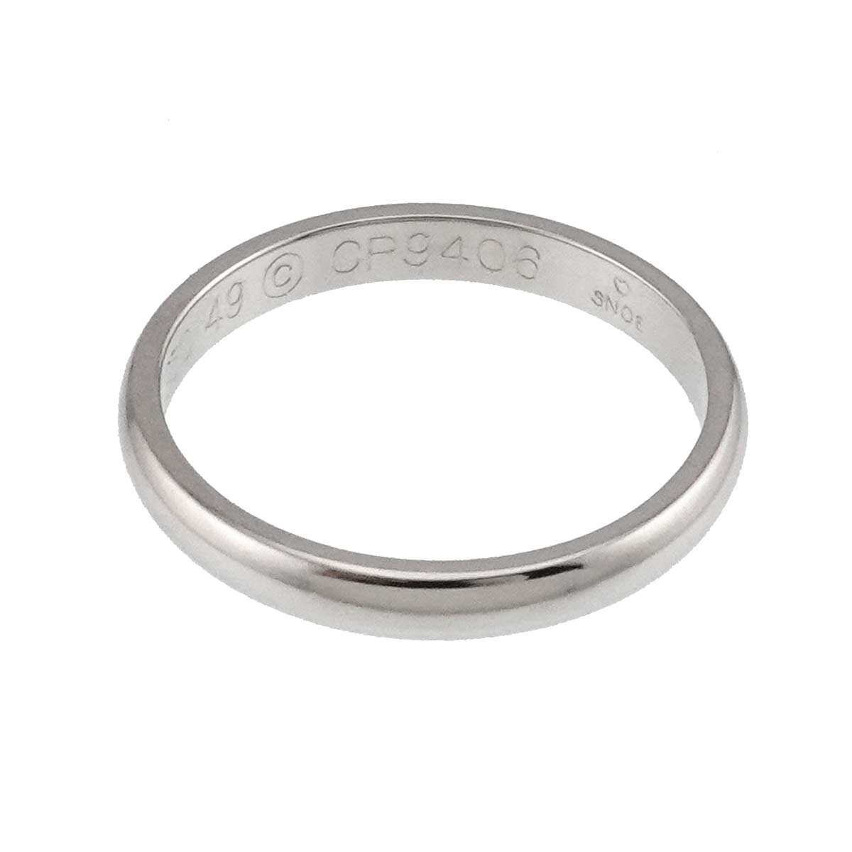 Classic Ring Platinum Size49 4.75-5(US)