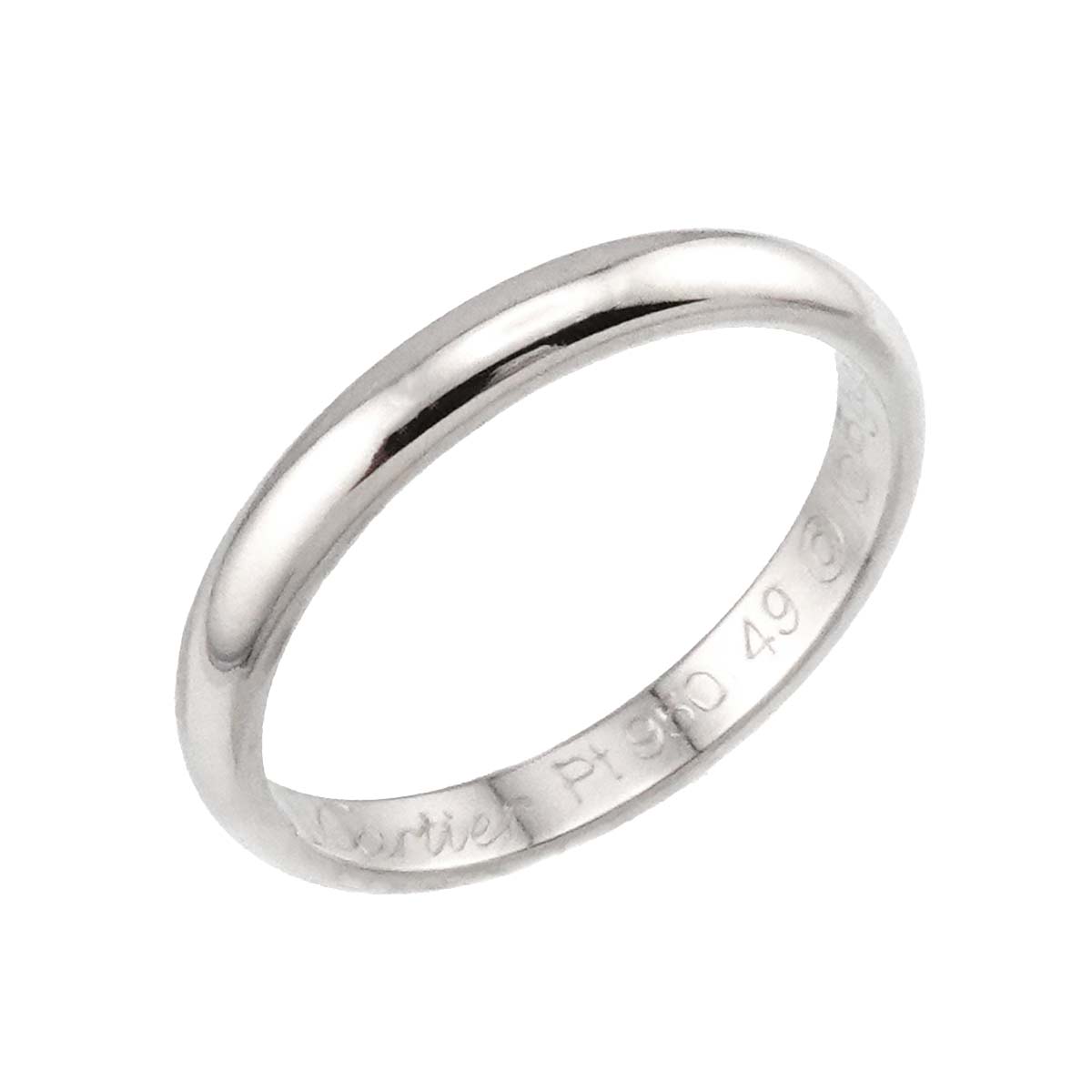 Classic Ring Platinum Size49 4.75-5(US)
