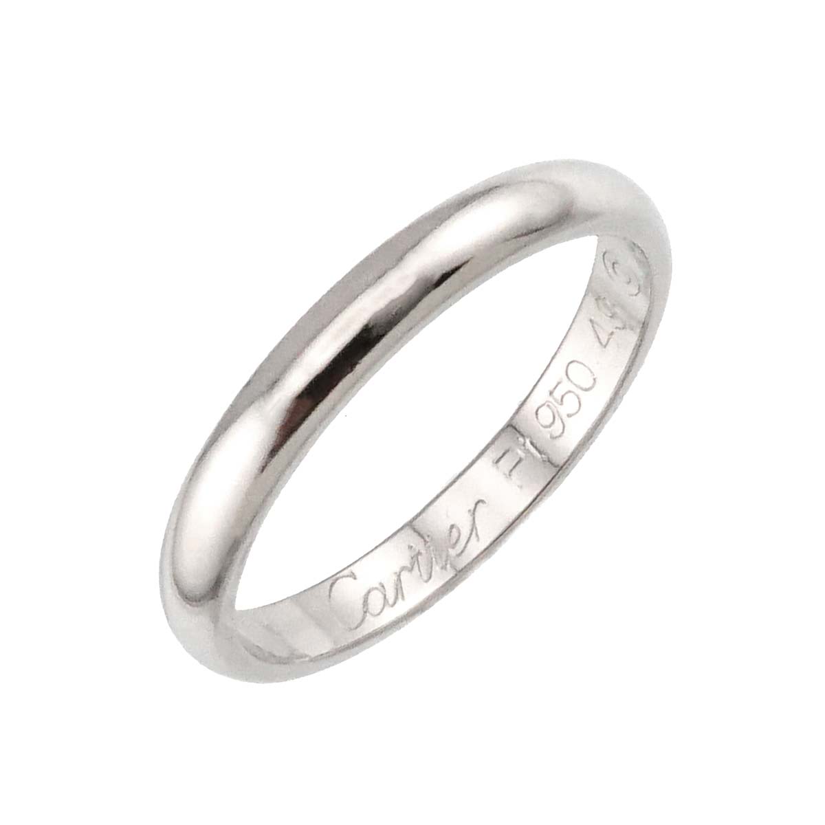 Classic Ring Platinum Size49 4.75-5(US)