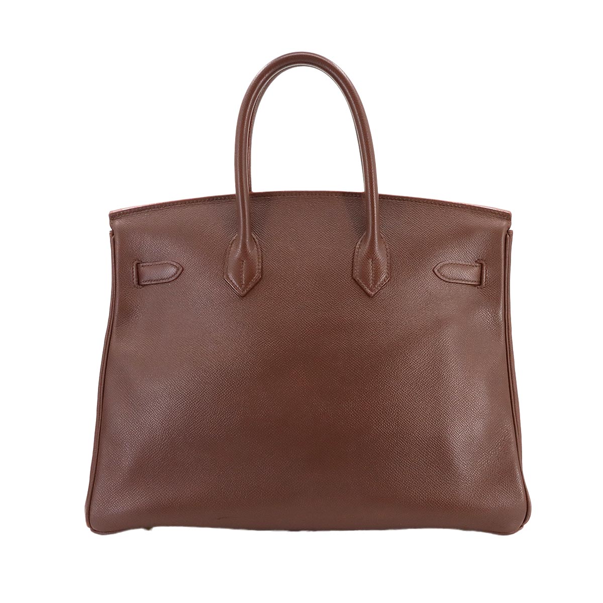 Birkin 35 Couchevel Epsom Brown Hand Bag Purse