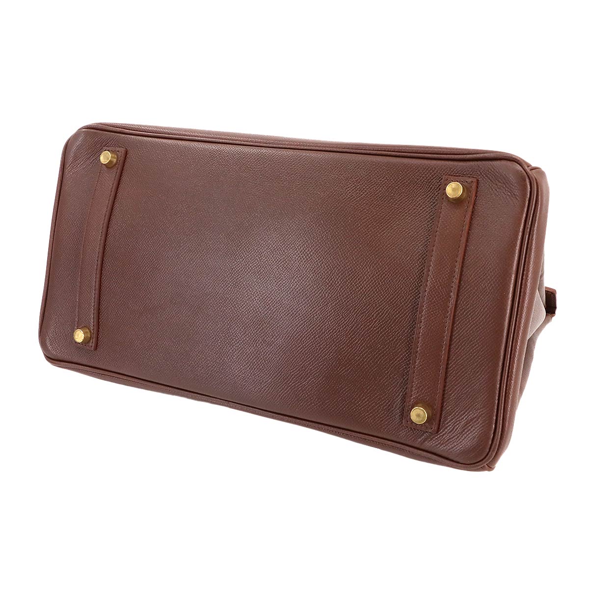 Birkin 35 Couchevel Epsom Brown Hand Bag Purse