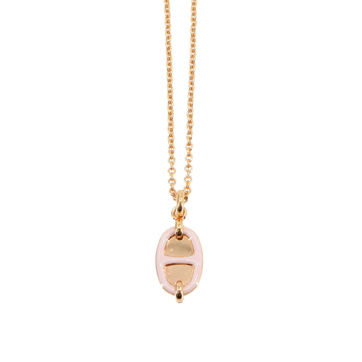 Mini Maillon PM Chain Necklace Rose candor Pink gold Accessory