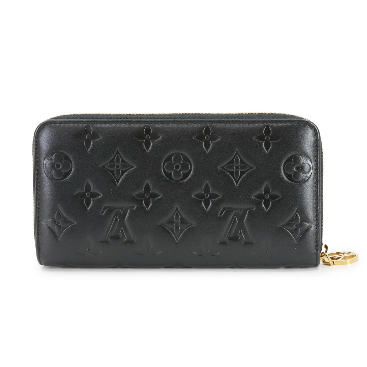 Monogram Coussin Zippy Wallet Leather Noir M81510 Purse