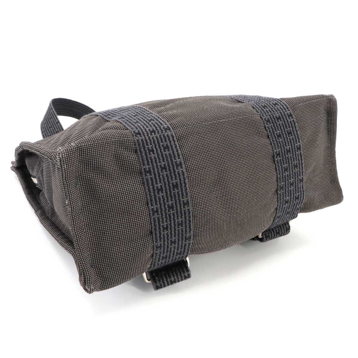 Her Line Ad MM Backpack Canvas Gray Purse