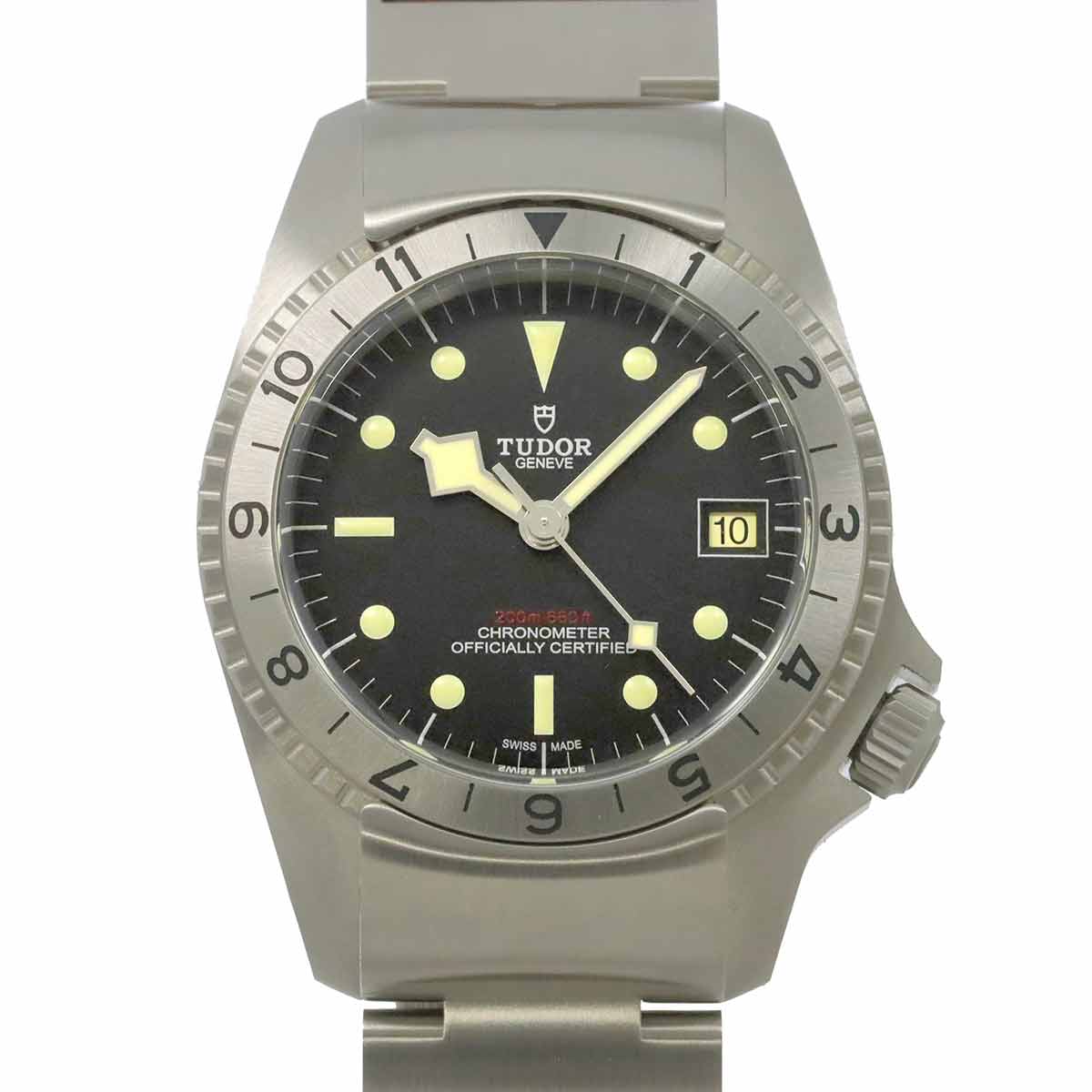 Black Bay P01 70150 Automatic Date Black Dial Mens Watch