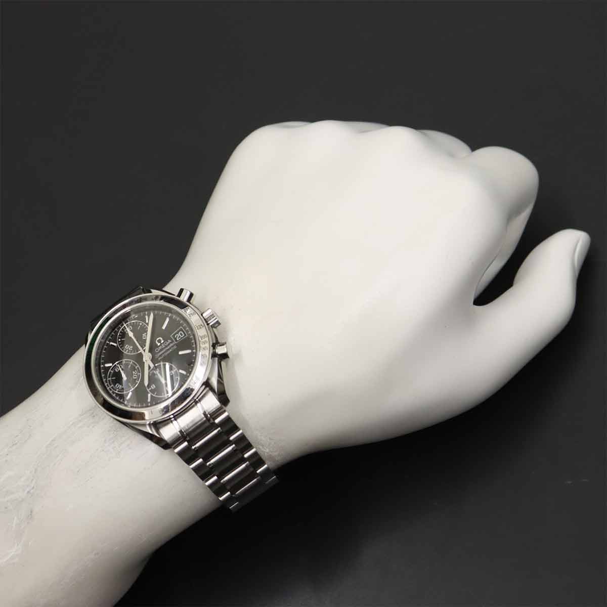 Speedmaster Date 3513.50 Chronograph Automatic Black Dial Mens