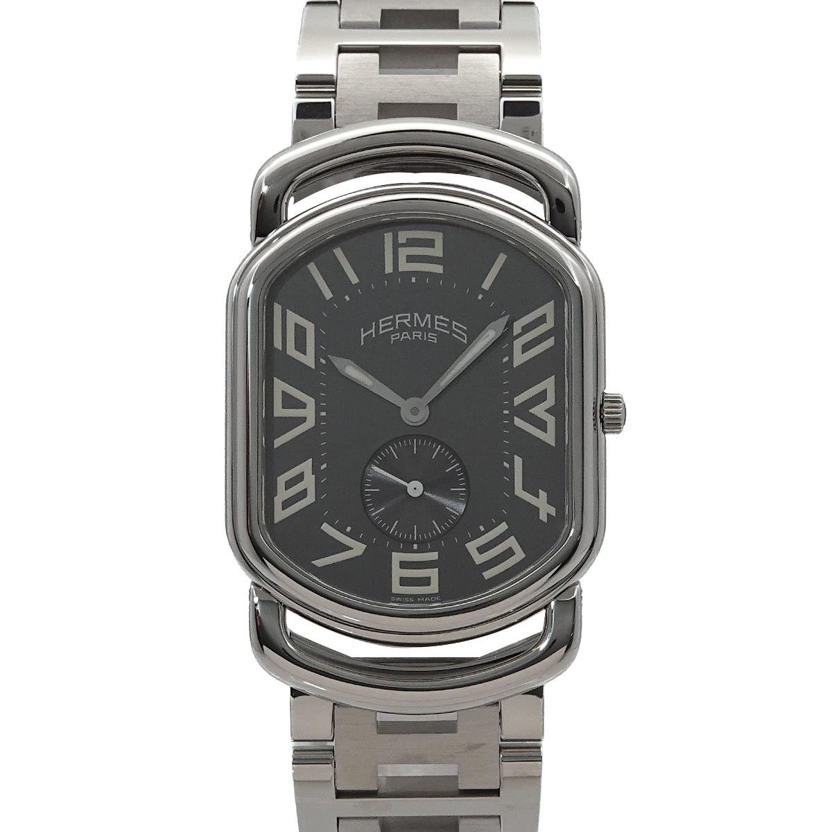 Larry RA1 810 Quartz Gray Dial Mens Whtch
