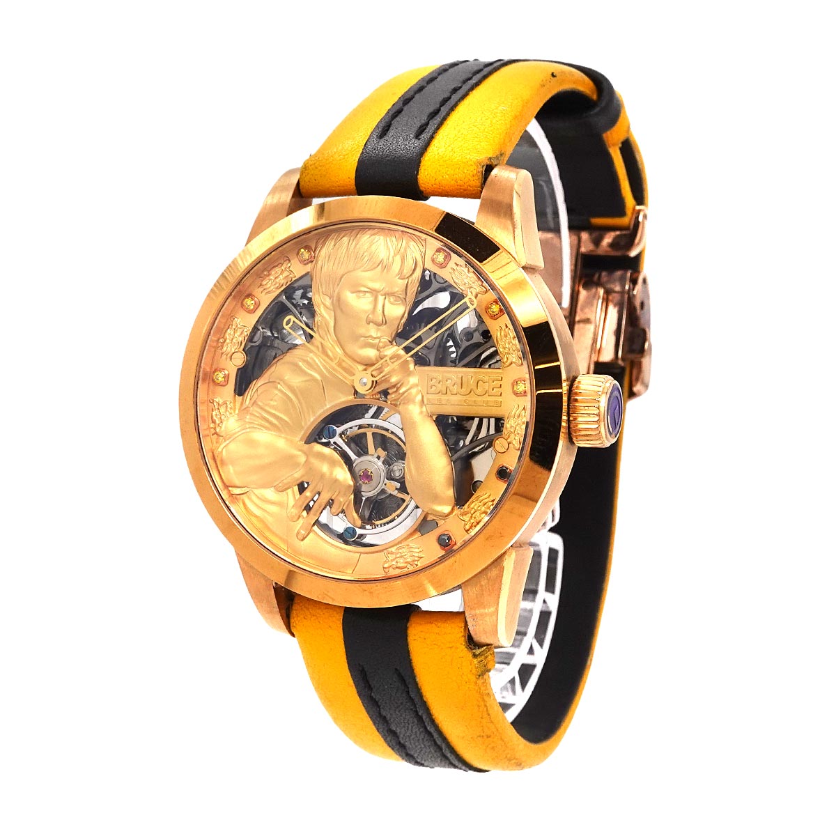 Tourbillon Bruce lee MO1005G Hand Winding Mens Watch