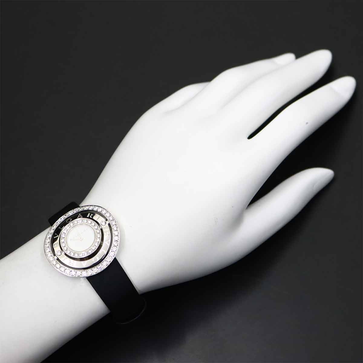 Asutorare Cherki AEW36G 750 WG Diamond Bezel White Dial