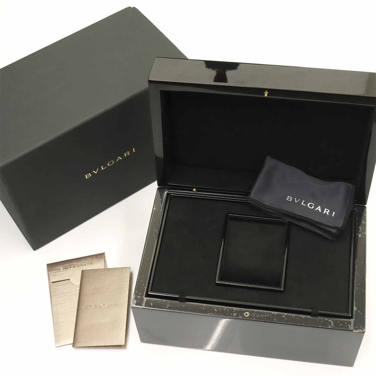 Octo 103812 K18YG Automatic Blue Dial Mens Watch