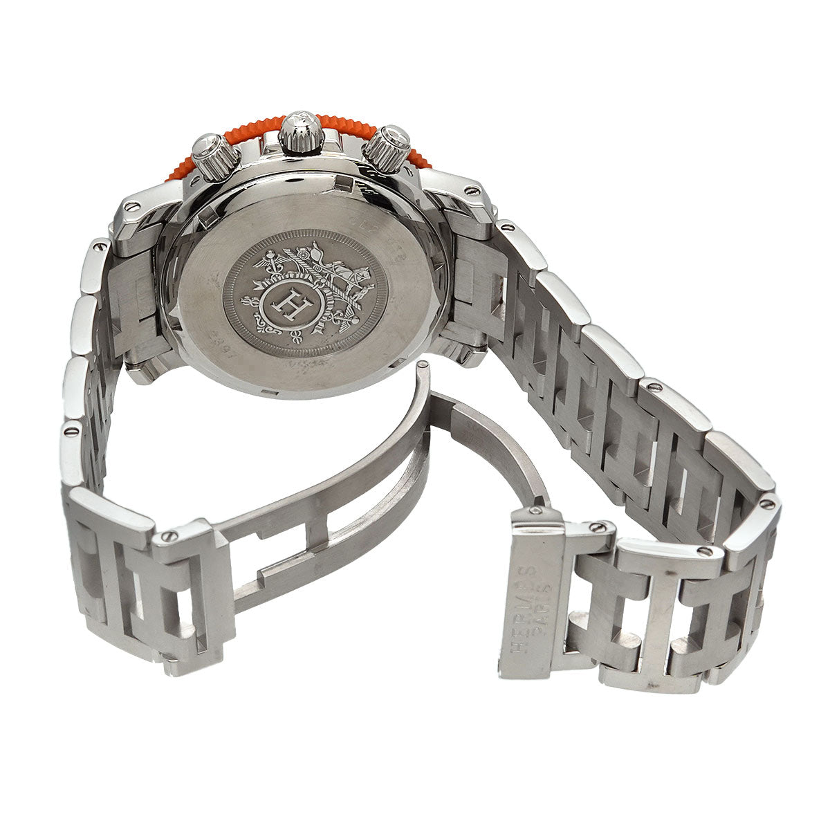 Clipper Diver CL2.916 Chronograph Quartz Orange Dial Mens