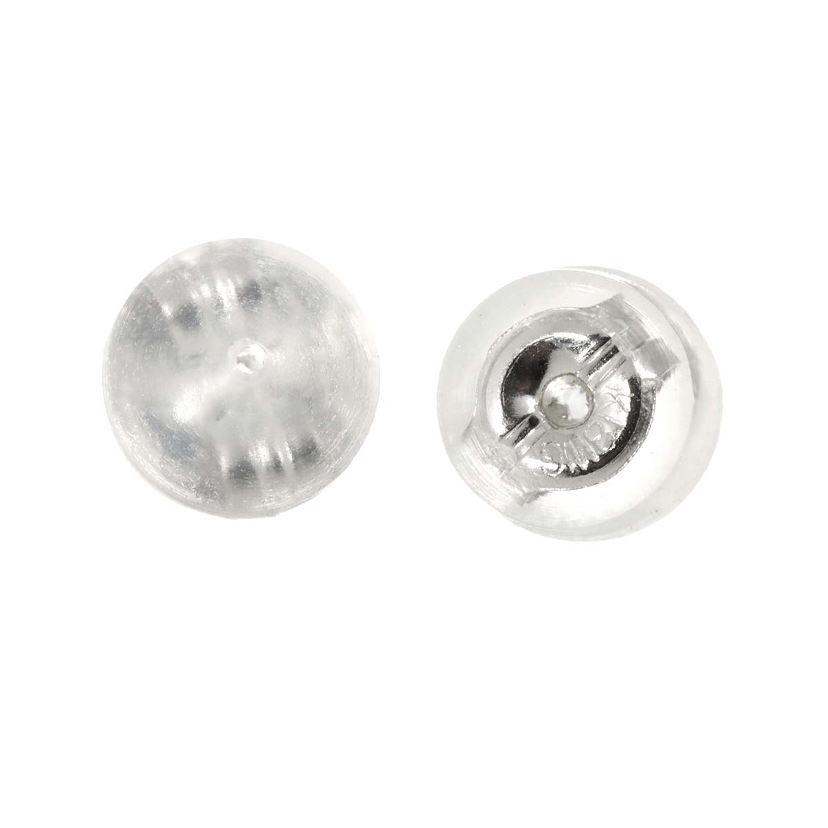 Diamond 2.00ct/2.00ct Earrings Pierced 18K K18 WG 750