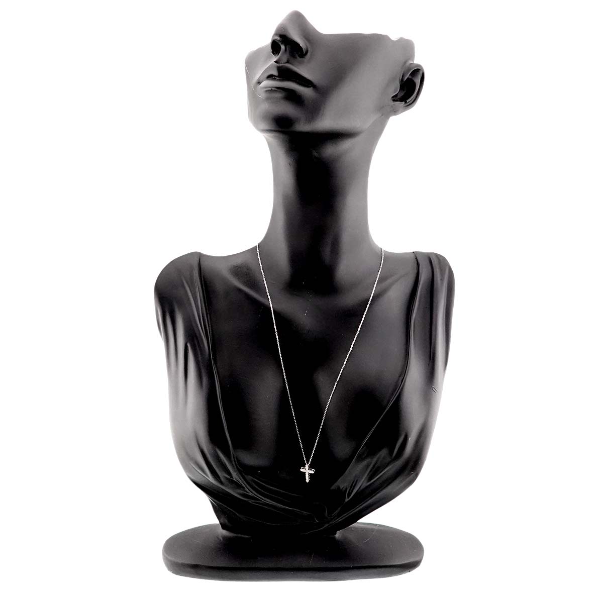 Diamond 0.20ct Necklace 18K WG White Gold 750