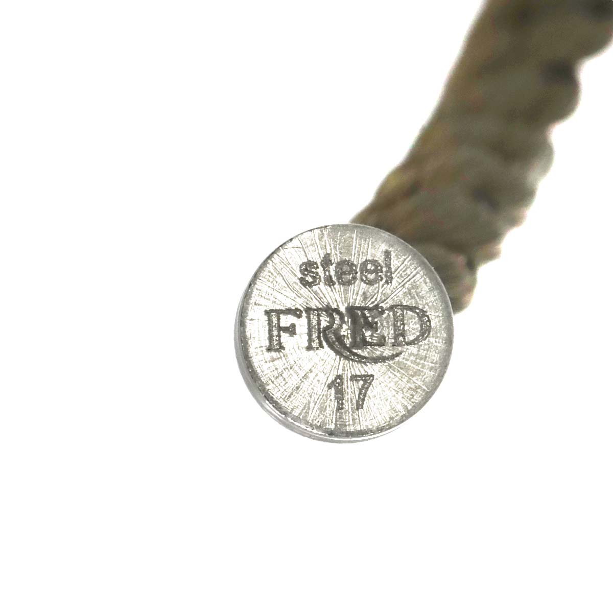 Force 10 Bracelet LM 18K White Gold 750 Steel size17