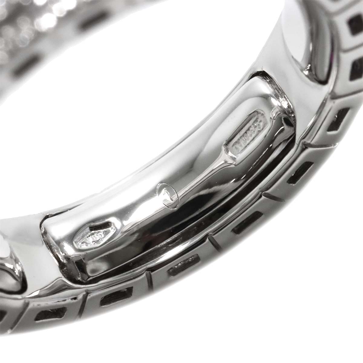 Belle Epoque Diamond Ring 18K WG 750 Size6.25-6.5(US)