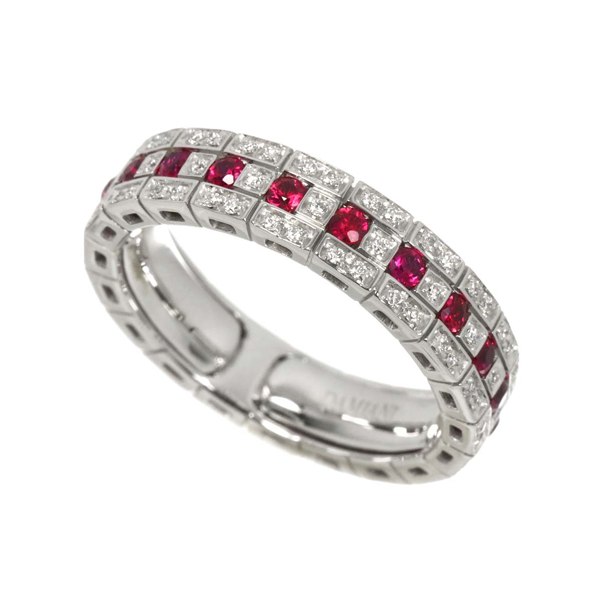 Belle Epoque Diamond Ring 18K WG 750 Size6.25-6.5(US)