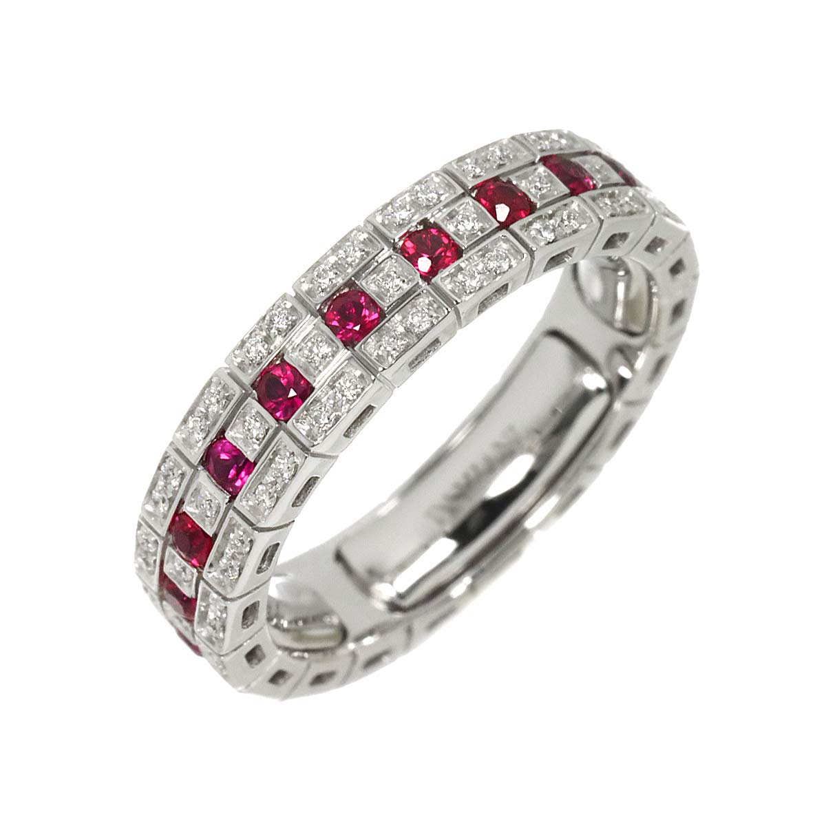 Belle Epoque Diamond Ring 18K WG 750 Size6.25-6.5(US)