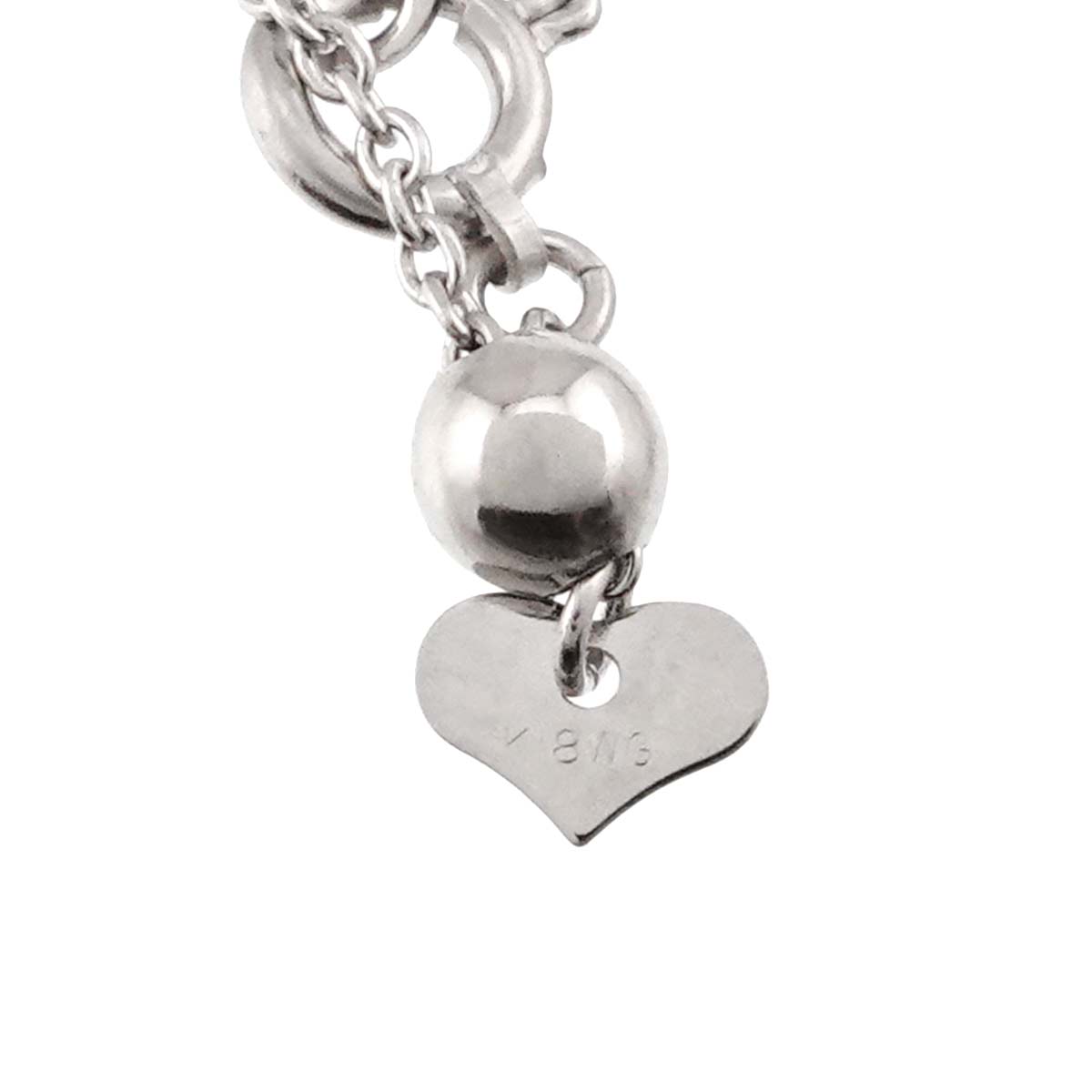 Diamond 1.00ct Necklace 18K WG White Gold 750