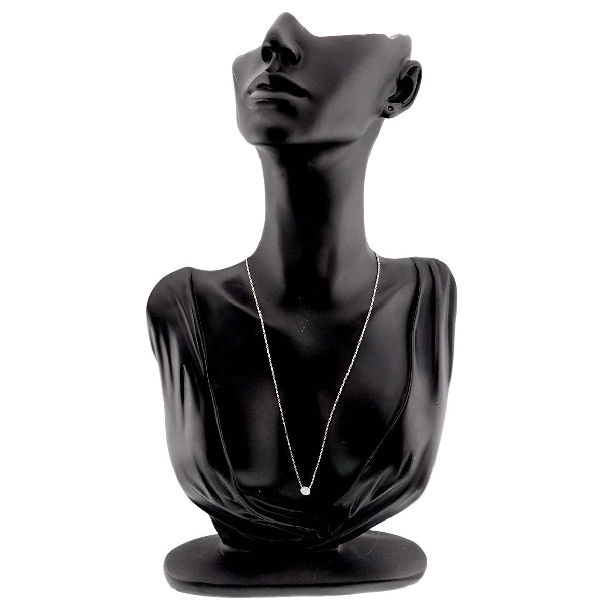 Diamond 0.22ct E/VS1/3EX Necklace Platinum