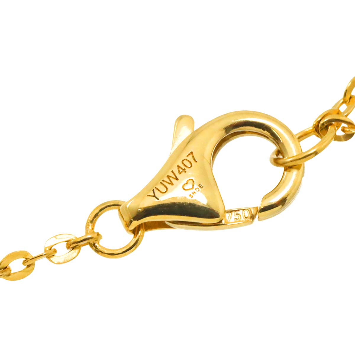 Trinity SM Diamond Necklace 18K YG WG PG 750