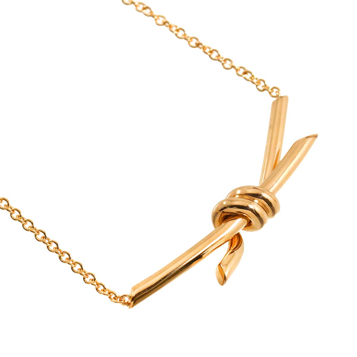 Knot Necklace 18K Pink Gold 750
