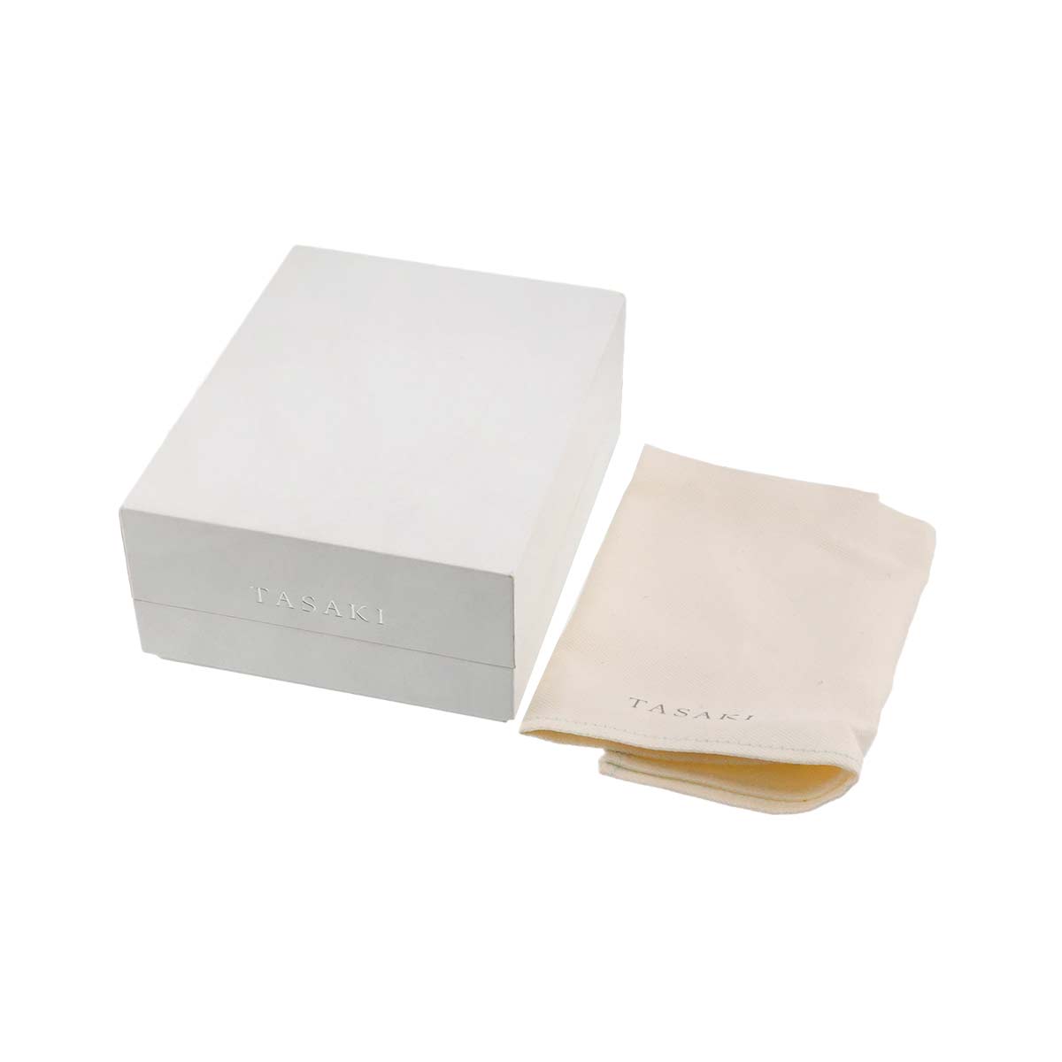 Diamond 0.06ct Multi Stone Necklace 18K WG White Gold 750