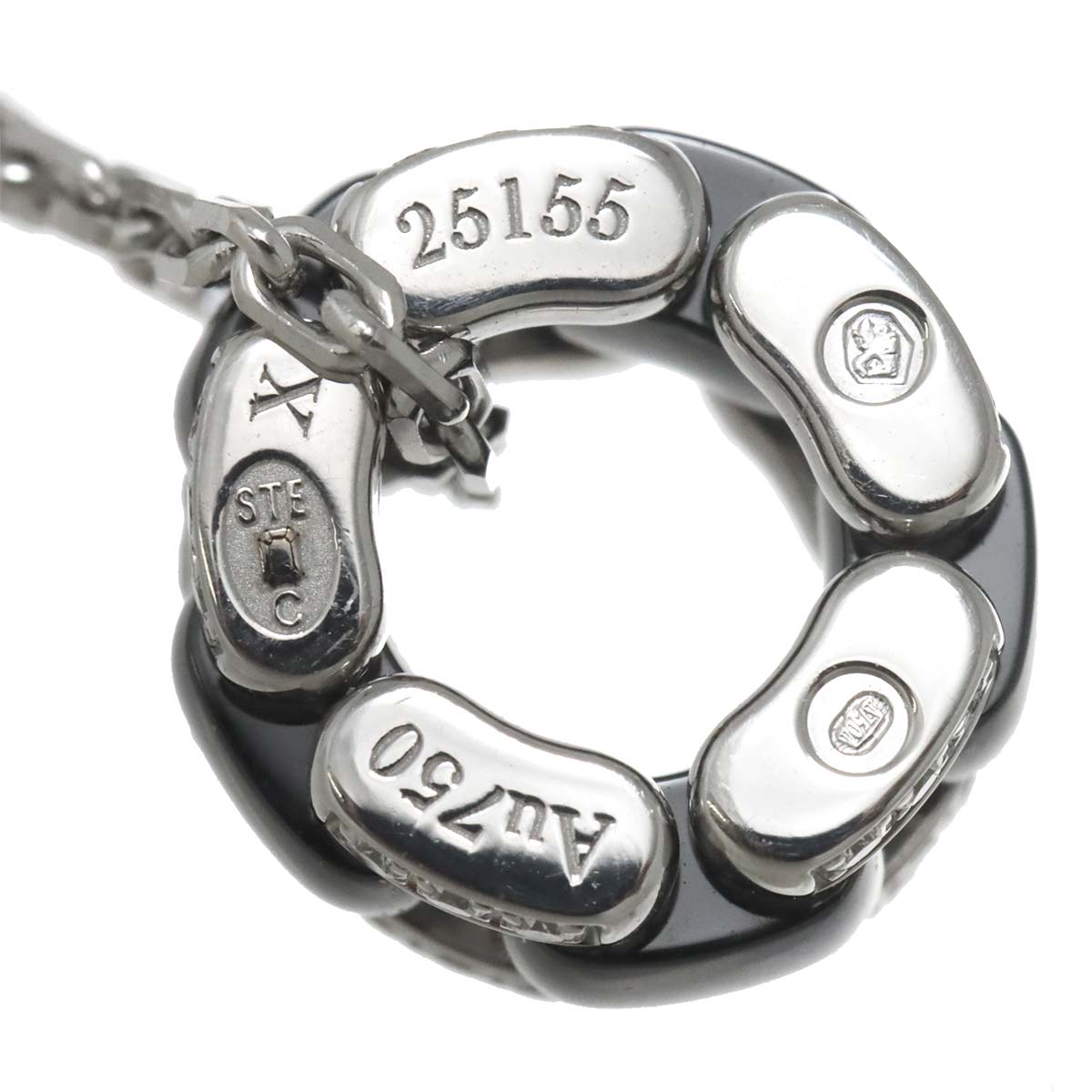 ULTRA Diamond Necklace Ceramic 18K White Gold 750