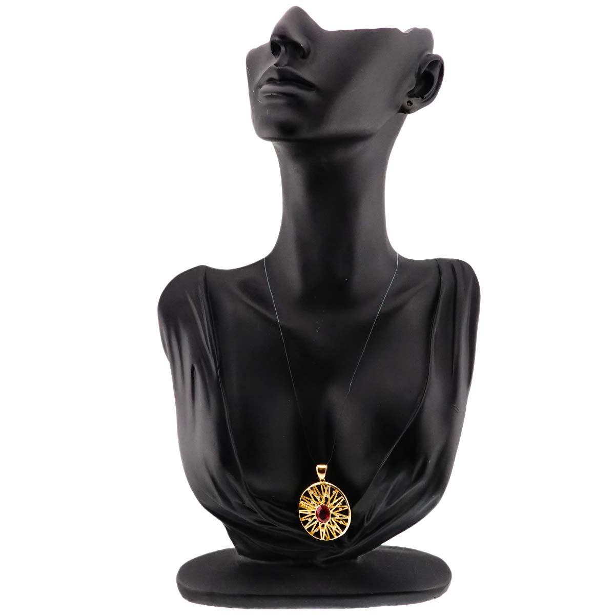 Tourmaline 3.67ct Diamond 0.24ct Pendant Top 18K YG 750