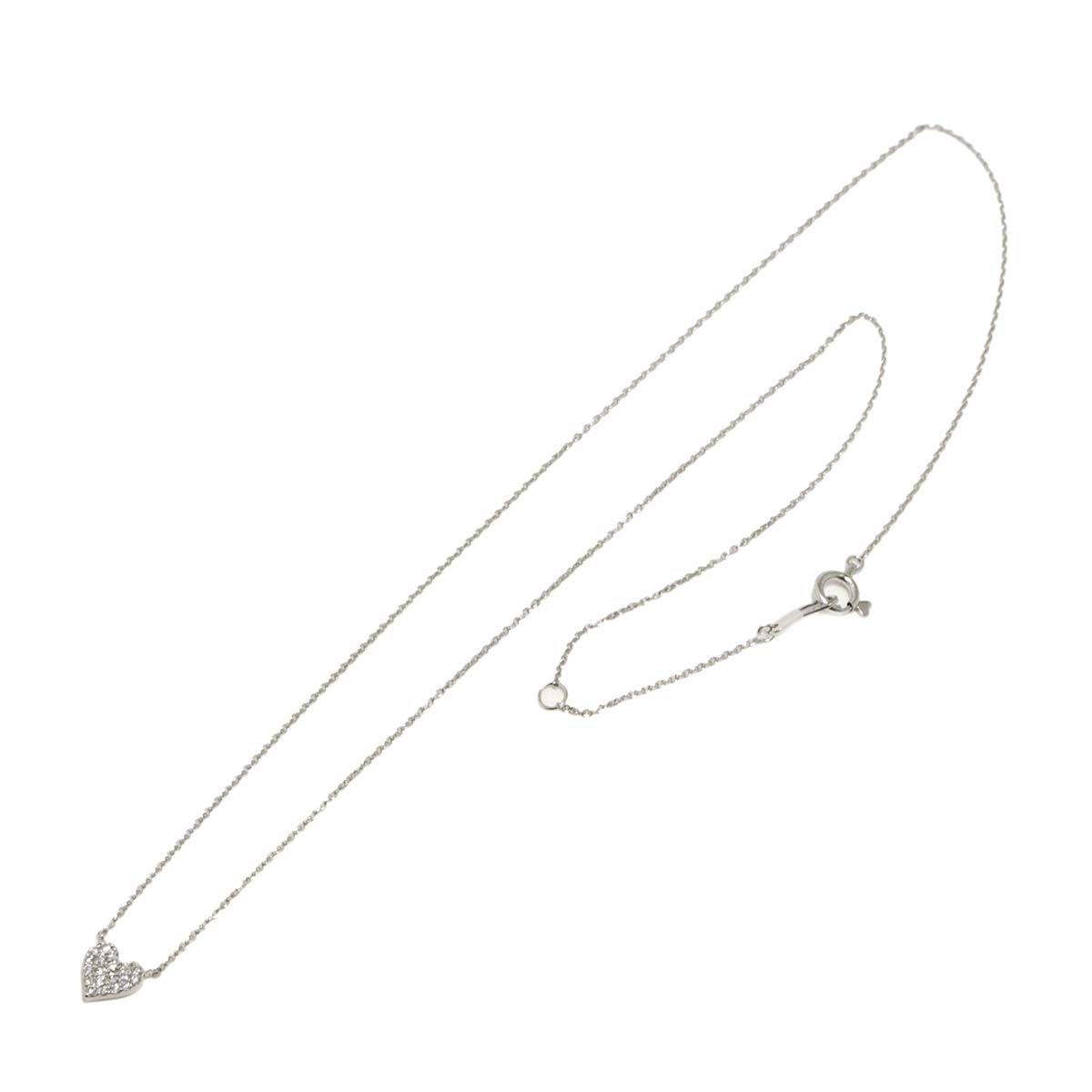 Diamond 0.08ct Necklace Pt