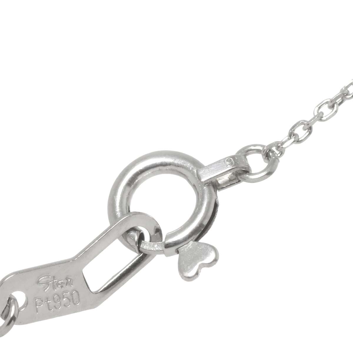 Diamond 0.08ct Necklace Pt